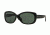 Ray-Ban JACKIE OHH RB4101F Sunglasses 601/71-58 - Black Frame, Green Lenses