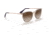 Ray-Ban Junior Erika RJ9060S Sunglasses, Gradient Brown Lenses, Transparent Light Brown, 50, RJ9060S-710813-50