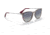 Ray-Ban Junior Erika RJ9060S Sunglasses, Grey Gradient Blue Lenses, Transparent Grey, 50, RJ9060S-71094L-50