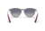 Ray-Ban Junior Erika RJ9060S Sunglasses, Grey Gradient Blue Lenses, Transparent Grey, 50, RJ9060S-71094L-50