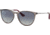 Ray-Ban Junior Erika RJ9060S Sunglasses, Grey Gradient Blue Lenses, Transparent Grey, 50, RJ9060S-71094L-50