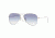 Ray-Ban Junior Sunglasses RJ9506S for Kids 212/19-50 - Silver Frame, Clear Gradient Light Blue Lenses
