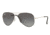 Ray-Ban Junior Sunglasses RJ9506S for Kids 271/11-50 - Silver On Top Black Frame, Grey Gradient Dark Grey Lenses