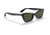 Ray-Ban Lady Burbank RB2299 Sunglasses, Green Lenses, Black, 52, RB2299-901-31-52