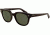 Ray-Ban METEOR RB4168 Sunglasses 601-5020 - Shiny Black Frame, Crystal Green Lenses