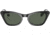 Ray-Ban Miss Burbank RJ9099S Sunglasses, Dark Green Lenses, Black, 43, RJ9099S-100-71-43