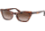 Ray-Ban Miss Burbank RJ9099S Sunglasses, Gradient Brown Lenses, Striped Havana, 43, RJ9099S-710313-43