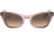 Ray-Ban Miss Burbank RJ9099S Sunglasses, Light Yellow Gradient Grey Lenses, Brown Gradient Rose, 43, RJ9099S-71062Q-43