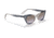 Ray-Ban Miss Burbank RJ9099S Sunglasses, Lilac Gradient Grey Lenses, Transparent Blue, 43, RJ9099S-71054Q-43