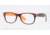 Ray-Ban New Wayfarer Eyeglasses RX5184 with Rx Prescription Lenses 5160-52 - Top Dark Havana on Orange Frame, Demo Lens Lenses