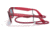 Ray-Ban Original Wayfarer RB2140 Sunglasses, Transparent Red, Blue Lenses, 50, RB2140-661456-50