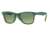 Ray-Ban Original Wayfarer RB2140 Sunglasses with No-Line Progressive Rx Prescription Lenses RB2140-11663M-50 - Lens Diameter 50 mm, Frame Color Jeans Green