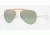 Ray-Ban Outdoorsman II Rainbow Sunglasses RB3407 001/M4-5814 - Shiny Gold Crystal Pol.green Silver Mir
