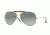 Ray-Ban Outdoorsman II Sunglasses RB3029 197/71-62 - Shiny Bronze Frame, Light Grey Gradient Dark Grey Lenses