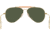Ray-Ban Outdoorsman Sunglasses, Arista Frame, Crystal Green Lens, 58, L0216-5814