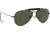 Ray-Ban Outdoorsman Sunglasses, Black Frame, Crystal Green Lens, 58, L9500-5814