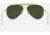 Ray-Ban Outdoorsman Sunglasses, Gold Frame, G-15 Green Lens, 58, RB3030-W3402-58