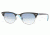 Ray-Ban RB 2156 Sunglasses Styles - Top Black On Dark Azure Frame / Crystal Gradient Light Blue Lenses, 10113F-4921