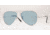 Ray-Ban RB 3025 Sunglasses, Silver Frame / Blu 58 mm Lenses, W3171-5814