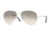 Ray-Ban RB 3025 Sunglasses, White Metal Frame / Crystal Gray Gradient 58 mm Lenses, 032-32-5814