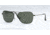 Ray-Ban RB 3136 Sunglasses, Matte Black Frame / Crystal Green 55 mm Lenses, 006-5515