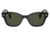 Ray-Ban RB0880SF Sunglasses, Black Frame, Green Lens, Asian Fit, 53, RB0880SF-901-31-53