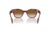 Ray-Ban RB0880SF Sunglasses, Striped Havana Frame, Clear Gradient Brown Lens, Asian Fit, 53, RB0880SF-954-51-53