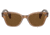 Ray-Ban RB0880SF Sunglasses, Transparent Brown Frame, Brown Polarized Lens, Asian Fit, 53, RB0880SF-664057-53