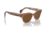 Ray-Ban RB0880SF Sunglasses, Transparent Brown Frame, Brown Polarized Lens, Asian Fit, 53, RB0880SF-664057-53