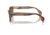 Ray-Ban RB0880SF Sunglasses, Transparent Brown Frame, Brown Polarized Lens, Asian Fit, 53, RB0880SF-664057-53