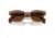 Ray-Ban RB0880SF Sunglasses, Transparent Brown Frame, Brown Polarized Lens, Asian Fit, 53, RB0880SF-664057-53