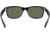 Ray-Ban RB2132 New Wayfarer Sunglasses, 52mm, Black Frame, Green Crystal Lens, 901-5218