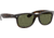 Ray-Ban RB2132 New Wayfarer Sunglasses, Tortoise Frame, Crystal Green Lenses, 902-58