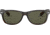 Ray-Ban RB2132 New Wayfarer Sunglasses, Tortoise Frame, Crystal Green Polarized Lenses, 902/58-58