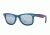 Ray-Ban RB2140F Single Vision Prescription Sunglasses RB2140F-611330-52 - Lens Diameter 52 mm, Frame Color Metallic Azure