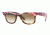 Ray Ban RB2143 #102651 - Top Text. Str. Pink. Vio On Hav Frame, Crystal Brown Gr. Lenses