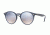 Ray-Ban RB2180F Sunglasses 62327B-49 - Opal Dark Azure Frame, Clear Grad Blue Mirror Silver Lenses