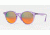 Ray-Ban RB2180F Sunglasses 6280A8-49 - Shiny Violet Frame, Brown Mirror Red Gradien Silve Lenses