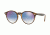 Ray-Ban RB2180F Sunglasses 710/X0-49 - Havana Frame, Gradient Blue Mirror Red Lenses