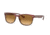Ray-Ban RB2184 Bifocal Prescription Sunglasses, 57mm, Pink Gradient/Beige Striped, RB2184-125351-57-BI
