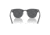 Ray-Ban RB3016 Clubmaster Sunglasses, Grey On Black Frame, Dark Grey Lens, 49, RB3016-1367B1-49