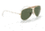 Ray-Ban RB3138 Shooter Sunglasses, Arista Frame, G-15 Green Lens, 58, RB3138-W3401-58