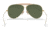 Ray-Ban RB3138 Shooter Sunglasses, Arista Frame, G-15 Green Lens, 58, RB3138-W3401-58