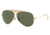Ray-Ban RB3138 Shooter Sunglasses, Arista Frame, G-15 Green Lens, 58, RB3138-W3401-58