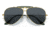 Ray-Ban RB3138 Shooter Sunglasses, Legend Gold Frame, Blue Lens, 58, RB3138-9241R5-58
