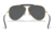 Ray-Ban RB3138 Shooter Sunglasses, Legend Gold Frame, Dark Grey Lens, 58, RB3138-9240B1-58