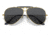 Ray-Ban RB3138 Shooter Sunglasses, Legend Gold Frame, Dark Grey Lens, 58, RB3138-9240B1-58