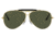 Ray-Ban RB3138 Shooter Sunglasses, Legend Gold Frame, Green Lens, 58, RB3138-923931-58