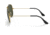 Ray-Ban RB3138 Shooter Sunglasses, Legend Gold Frame, Green Lens, 58, RB3138-923931-58