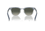Ray-Ban RB3507 Clubmaster Aluminum Sunglasses, Brushed Blue On Silver Frame, Grey Gradient Lens, 51, RB3507-924871-51